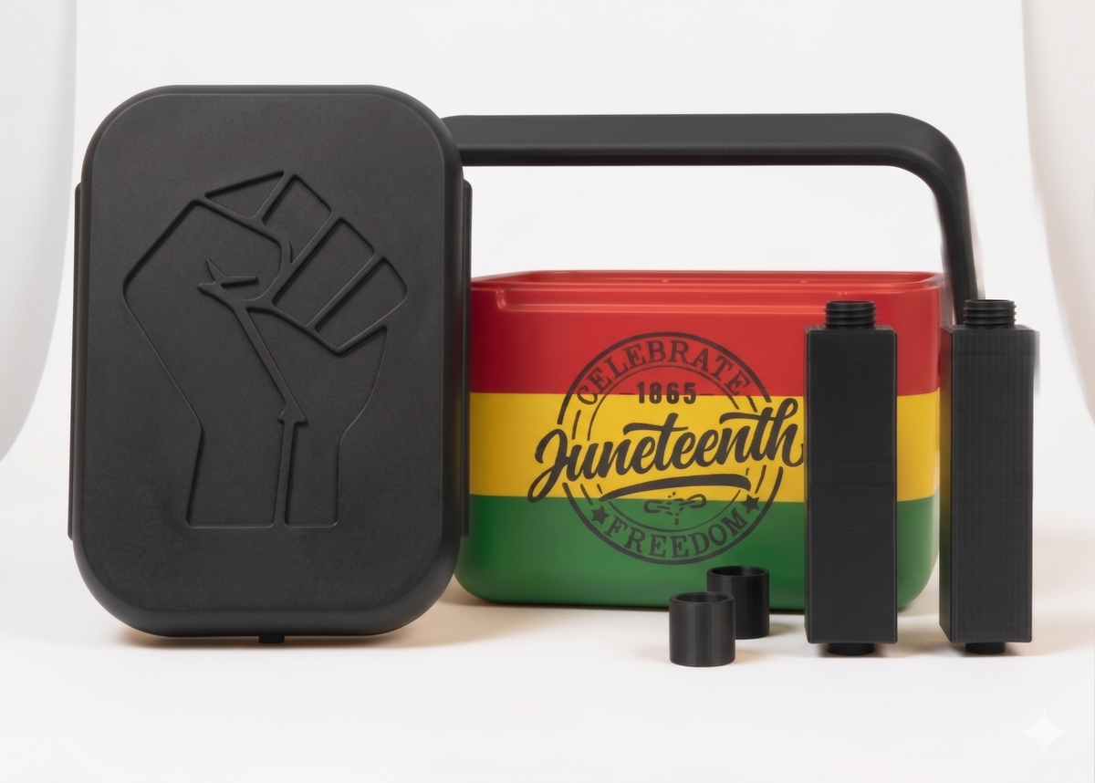 Juneteenth Can Cooler (DIGITAL FILE)