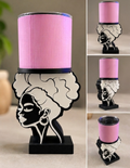 🌸 Afro Silhouette Candle Holder / Display Stand (DIGITAL FILE)